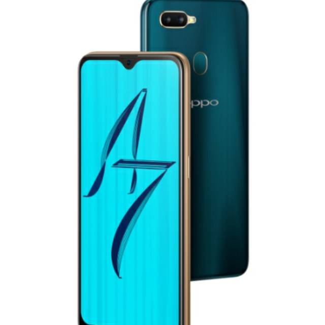 Handphone oppo a7 4Gb/64Gb
