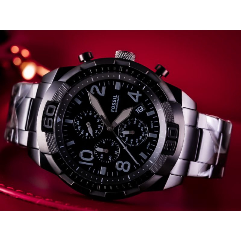 Jam Tangan Pria Merk Fossil Type FS-5712 Original Free Box