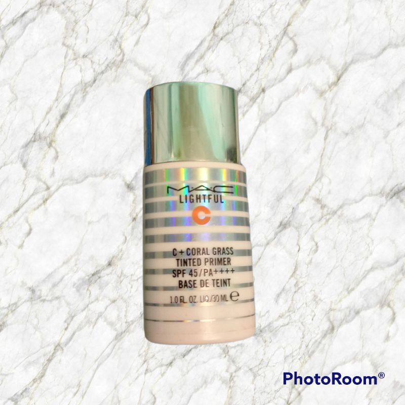 MAC lightful C+ coral grasd tinted primer spf 45/pa++++