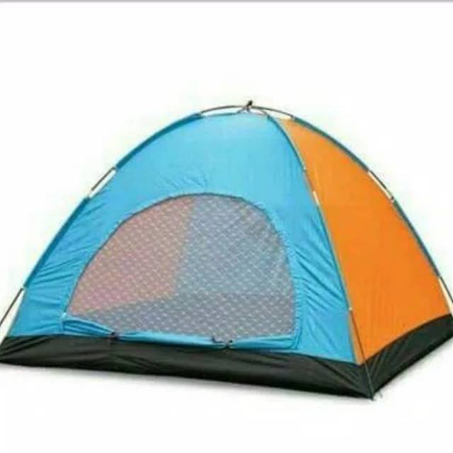 Tenda Camping Hyu 4 Orang Dome Tent Single Layer