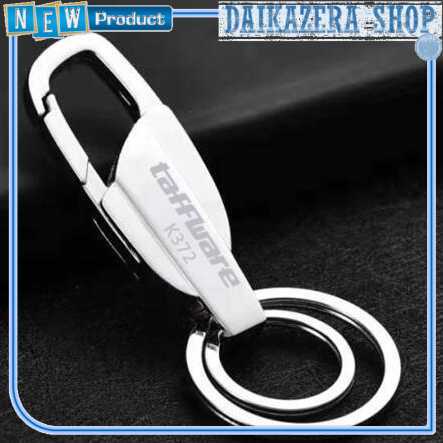 Gantungan Kunci Souvenir Carabiner Keychain Stainless Steel - Silver