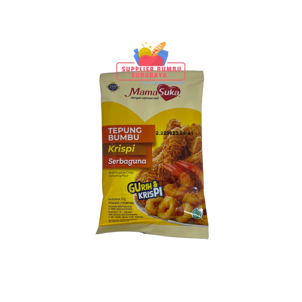 MamaSuka Tepung Bumbu Krispi Crispy Serbaguna