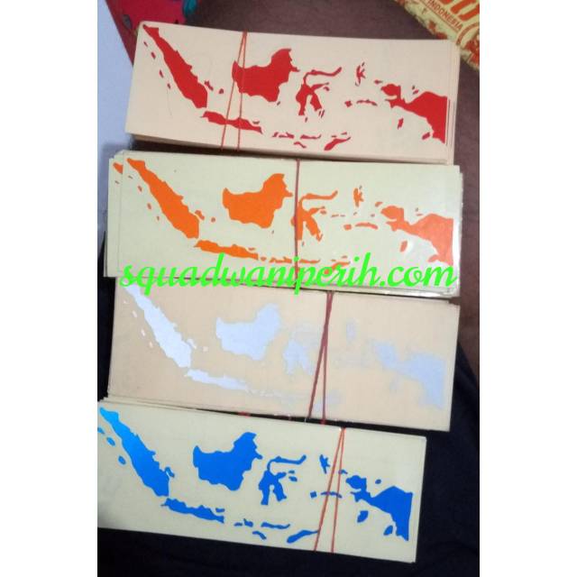 

Cutting sticker Peta Indonesia kecil