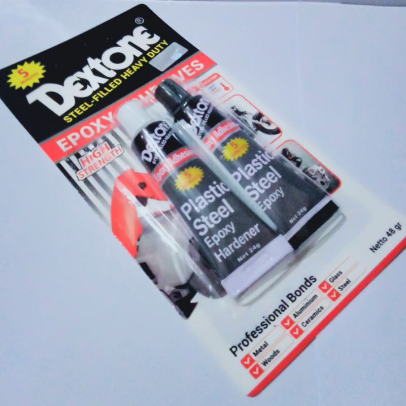 

Lem Dextone epoxy 5 menit asli 48g