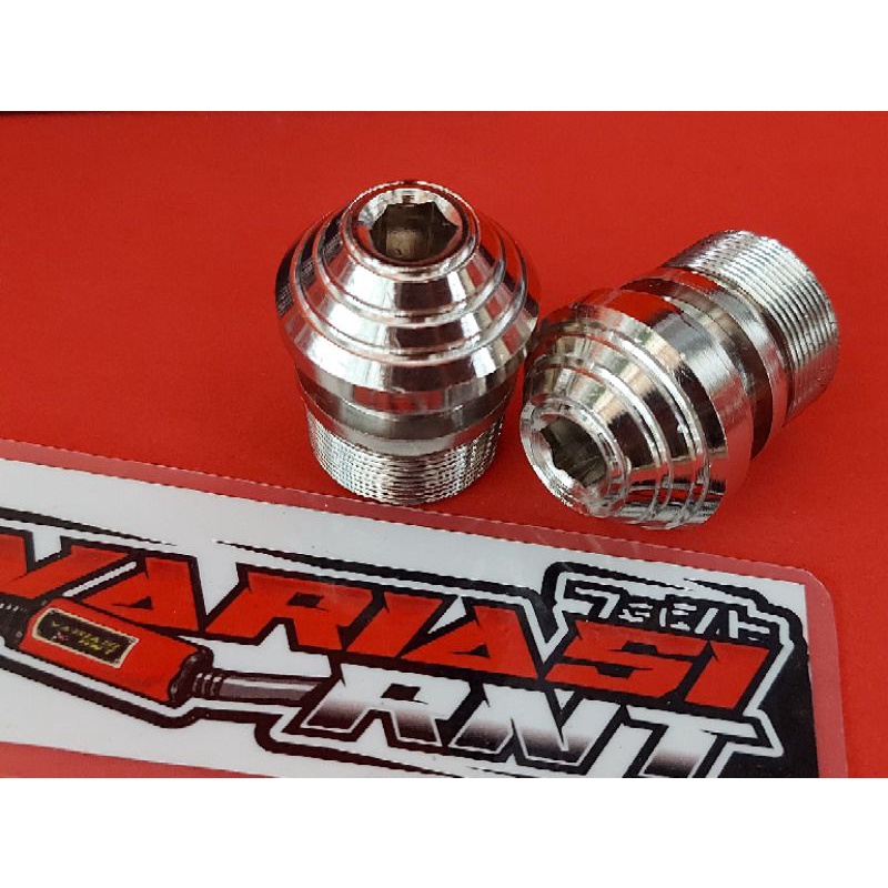 1Set Kanan Kiri Tutup Shock Depan RX King Crome