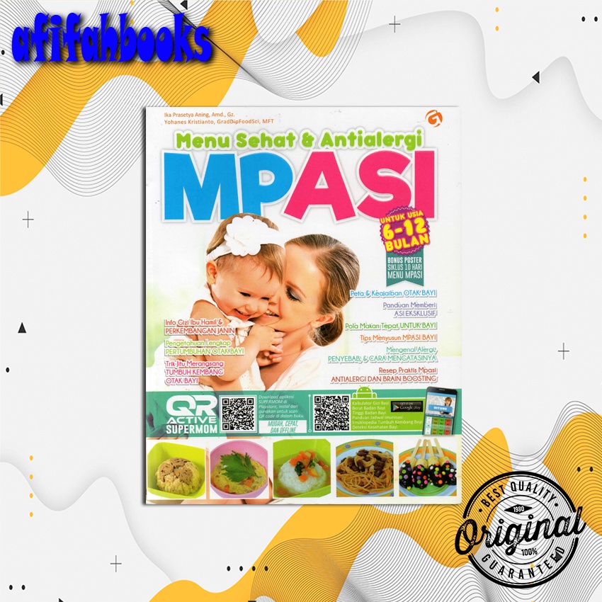 MENU SEHAT & ANTIALERGI MPASI