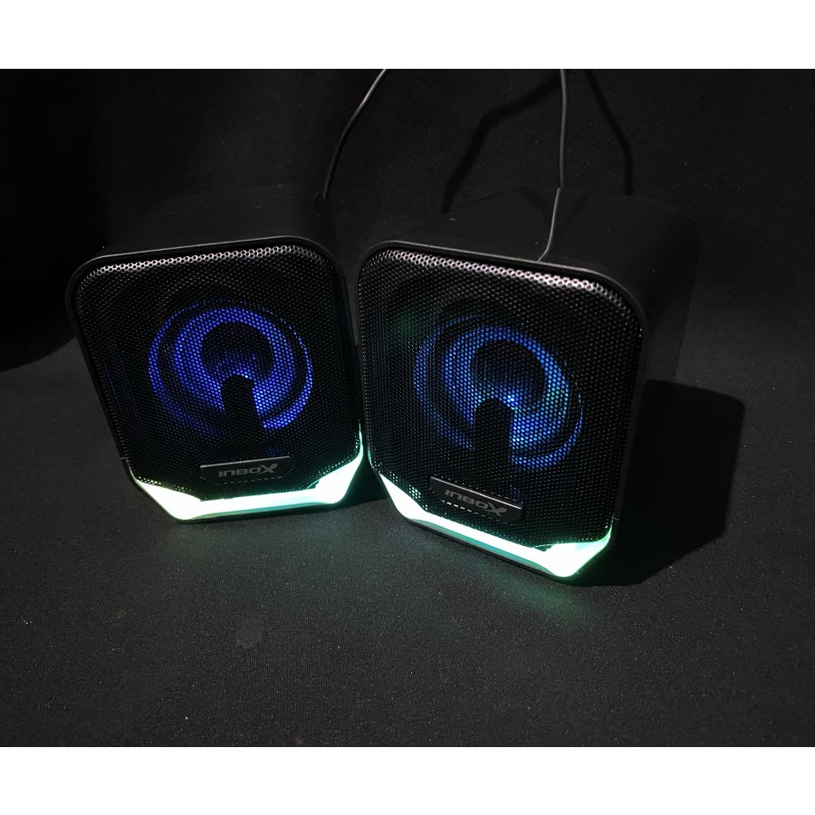 Speaker PC Super BASS INBOX GS-03 MAXIMUS GS03 Gaming SPEAKER USB RGB original