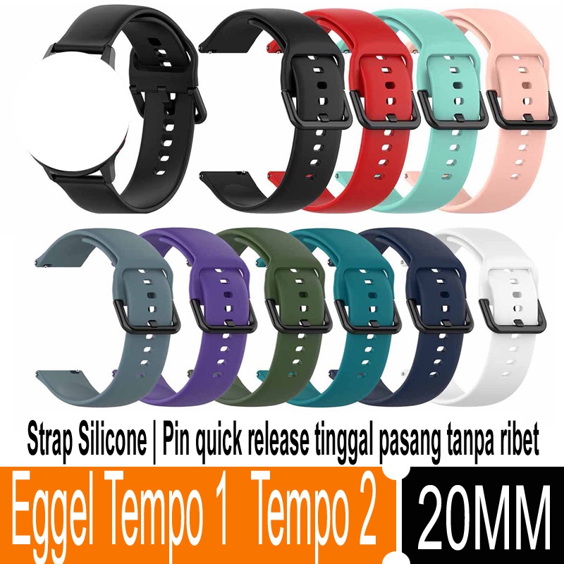 Strap Jam Tangan Smartwatch Eggel Tempo 1  Tempo 2