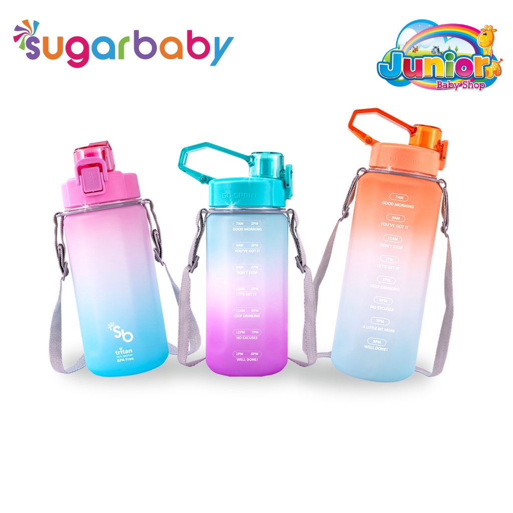 Sugar Baby Tritan Fit Bottle 2in1 Rainbow 1050ml