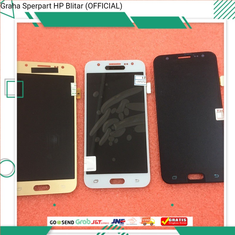 LCD TOUCHSCREEN GALAXY J5 2015 J500G / LCD TS SAMSUNG J500 / LCD TC SAMSUNG J5 2015 FULLSET CONTRAS