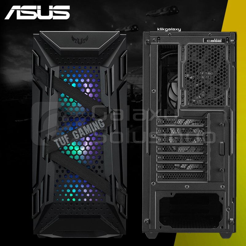 Asus TUF Gaming GT301 Tempered Glass Mid ATX Gaming Case