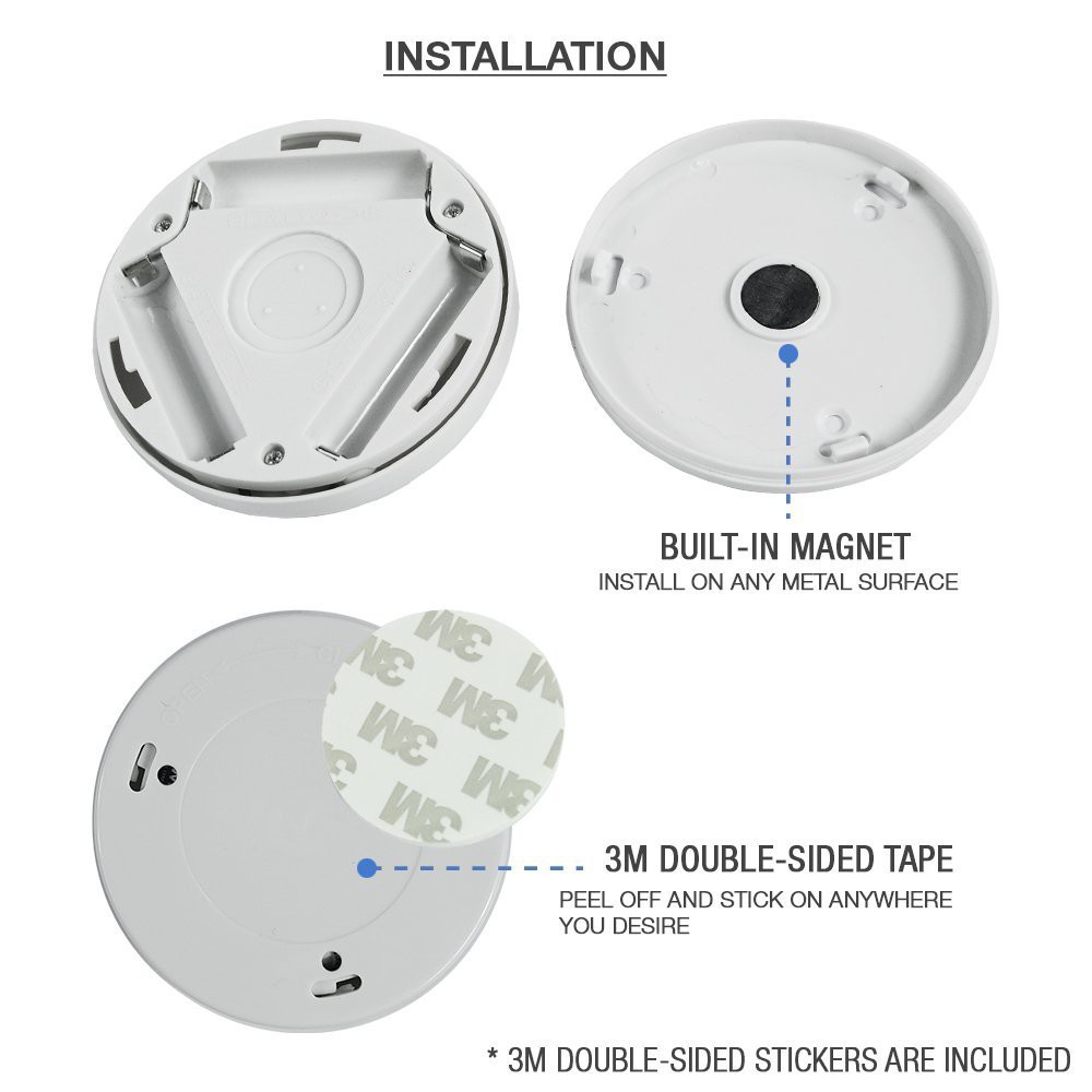 Hot Sale/Wireless PIR Motion Sensor Otomatis LED Lampu Malam Lorong Lemari Tangga Kamar Lampu