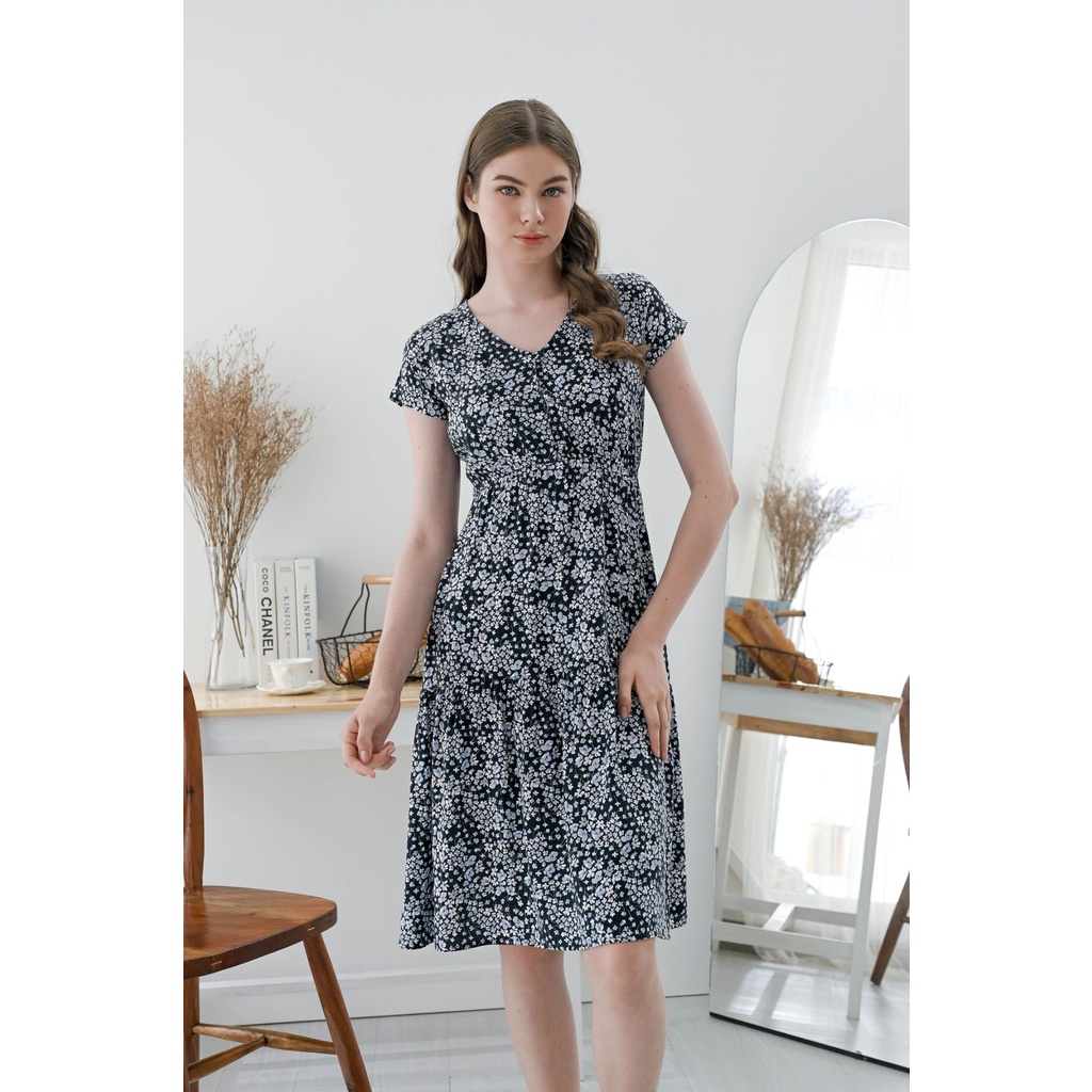 Cub And Mice - Rayon ALAMANDA - Piyama Wanita Daster