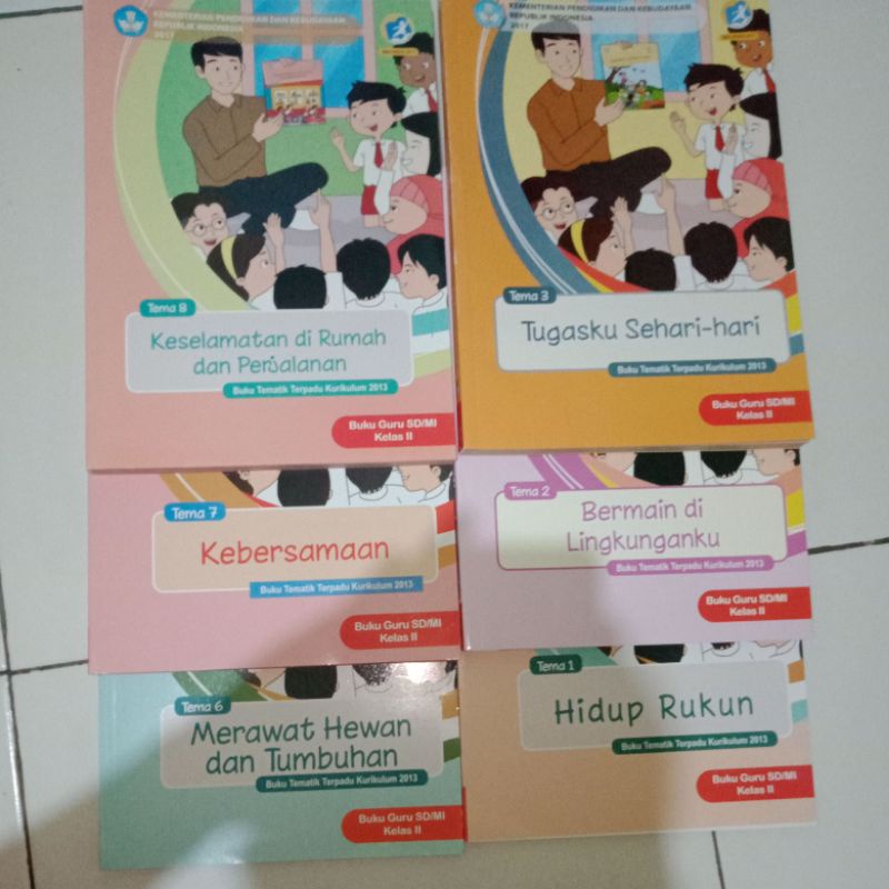 Buku Guru Tematik Kelas 2 Tema 1 2 3 4 5 6 7 8 Kemendibud/ Pegangan Guru/Buku Tema Guru
