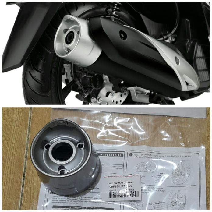 AKSESORIS HONDA PCX 150 END CUP MUFFLER PCX 150 CORONG KNALPOT TF1806