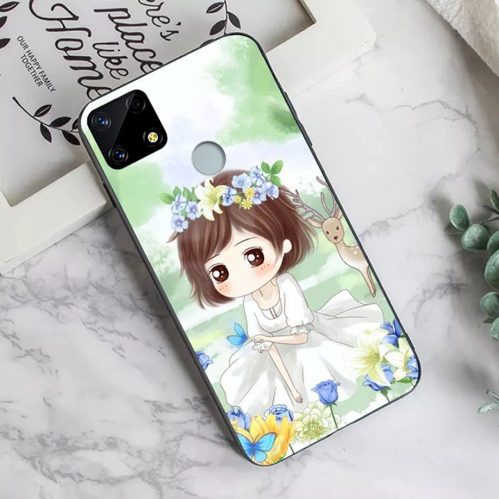 [A75] Softcase Kaca Realme Narzo 20 C12 - Softcase Glass Realme Narzo 20 - Softcase - Softcase Kaca