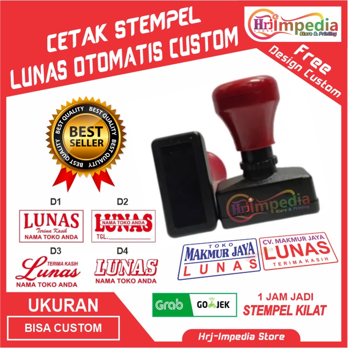 

Cetak Stempel Lunas Custom | Cetak Stempel Otomatis Logo Custom | Cetak Stempel Flash