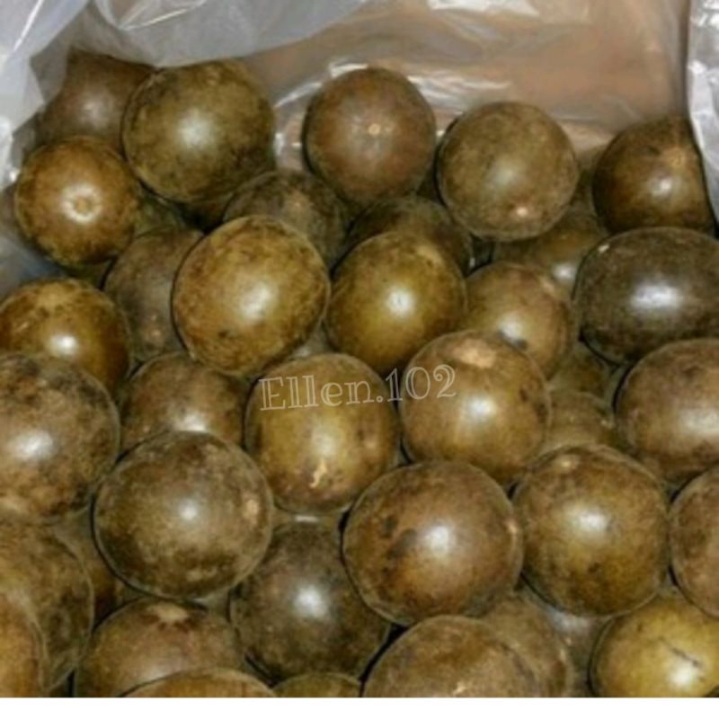 

10 Biji/Buah Lo Han Ko Lohanguo / Lo Han Guo / Lohankuo Buah Lo Han Kuo Per 10 Biji / Lohanko / Luohanko Luohanguo Luo han Guo Bukan Buah Lontar