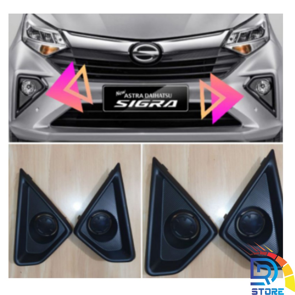 Cover Ring Foglamp Daihatsu Sigra Facelift 2019