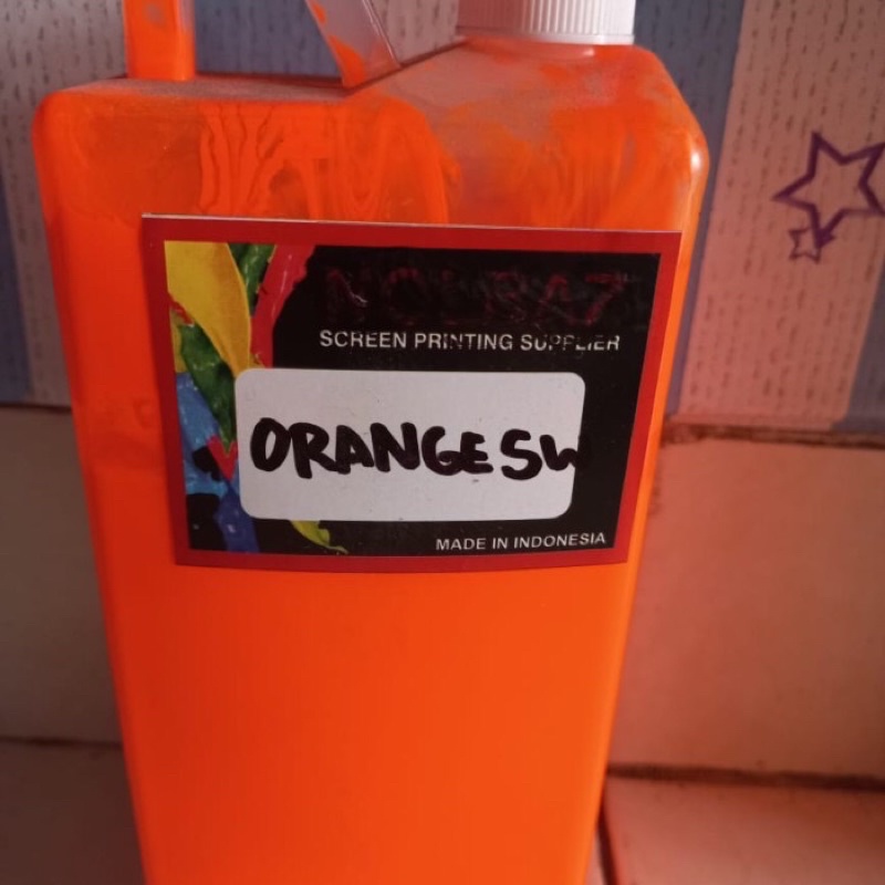 

Pigment Biang Warna Sablon Orange Stabilo 1kg