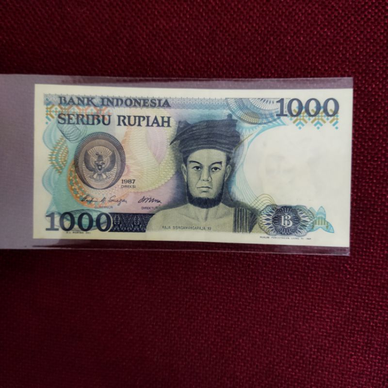 Uang Republik Indonesia Rp 1.000 Sisingamangaraja