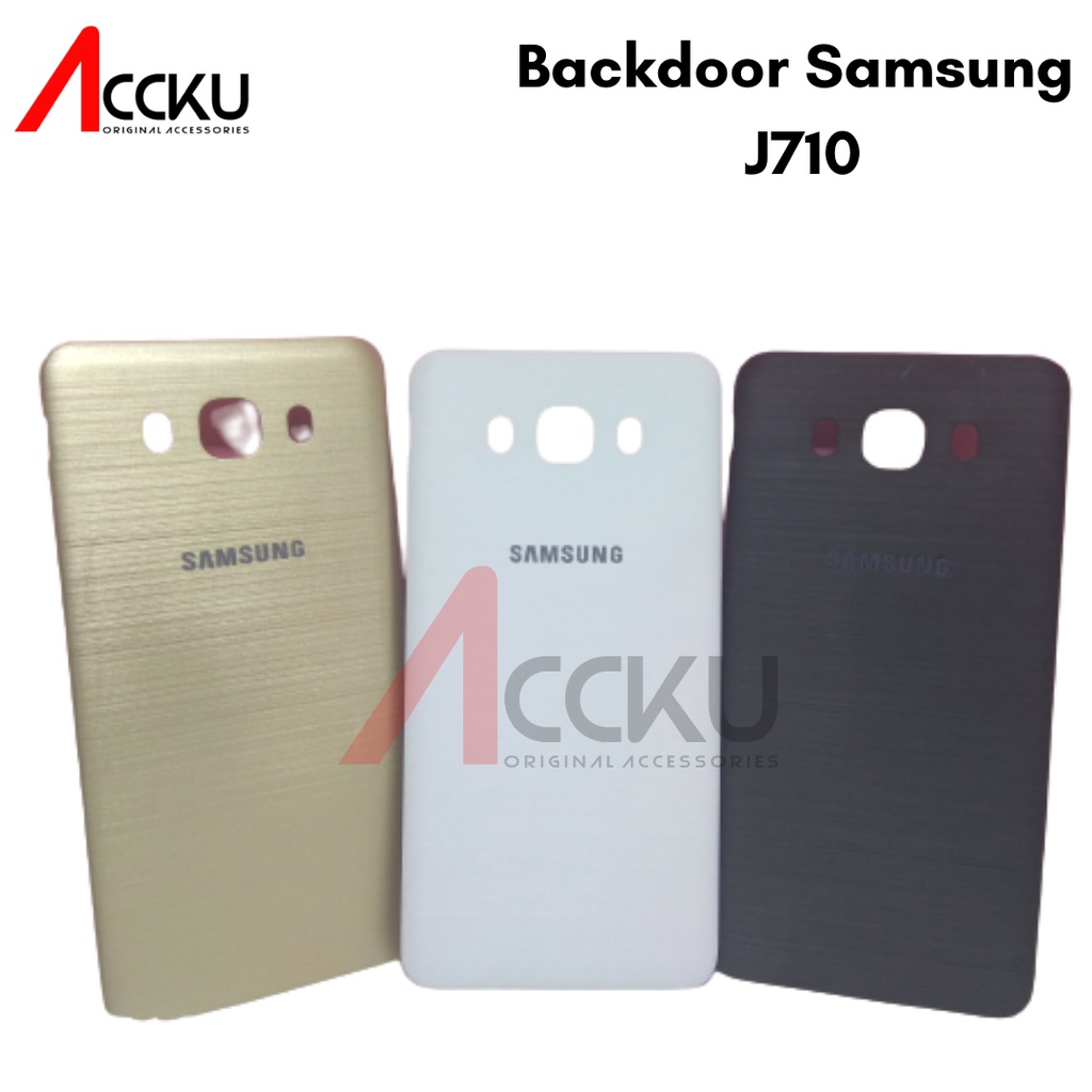 BACK COVER SAMSUNG GALAXY J7 2016 TUTUP BELAKANG SAMSUNG J710 ORIGINAL