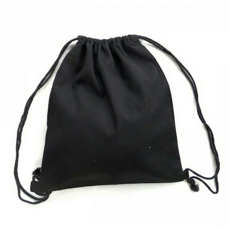 Stringbag Tas Gym Sack Sepatu Serut  Backpack Tas Punggung Drawstring Haji Umroh polos Drill n Blacu termurah Tas String bag Blacu Drill Polos 35x45cm Serut Backpack