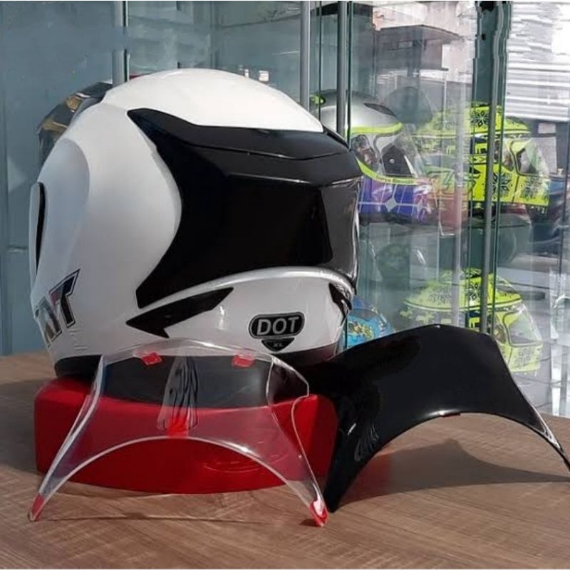 Spoiler 3D kyt r10 / spoiler helm kyt r10