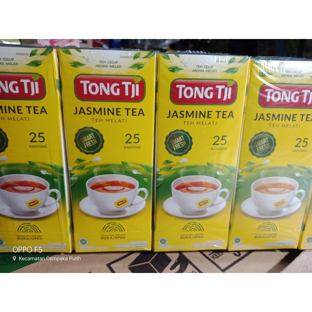 Jual Teh Celup Tong Tji Jasmine Tea Box Isi 25 Kantong Shopee Indonesia 5317