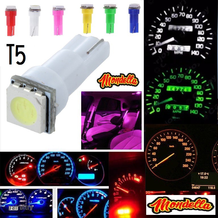  COD Lampu  Led  T5  Speedometer Spedometer Km Top Gear 