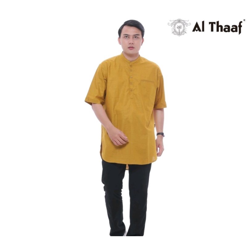 BAJU KOKO KURTA AL THAAF TANGAN PENDEK 01