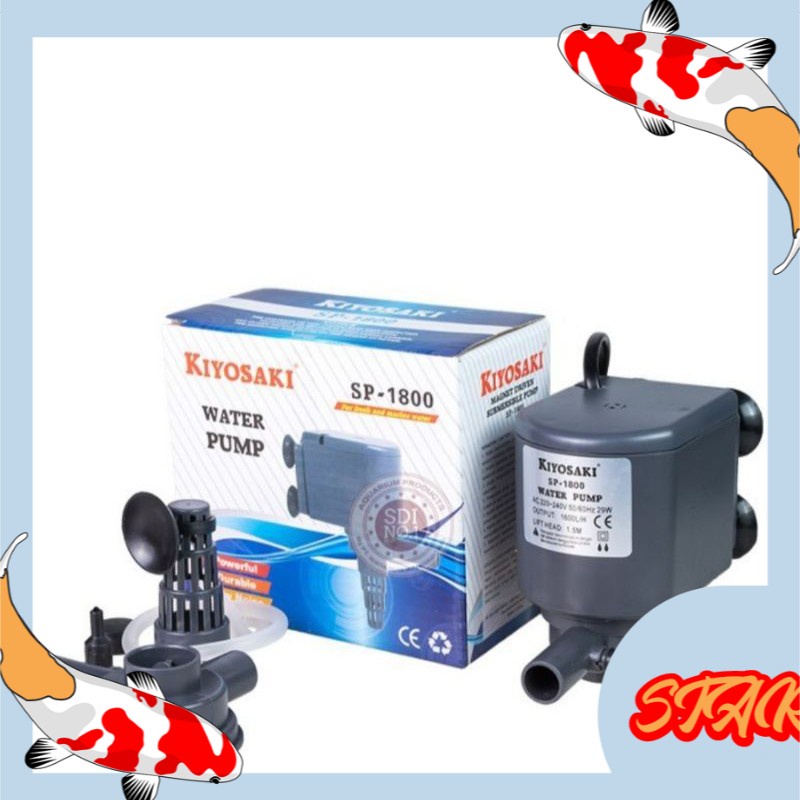aquarium pompa celup power head KIYOSAKI SP 1800