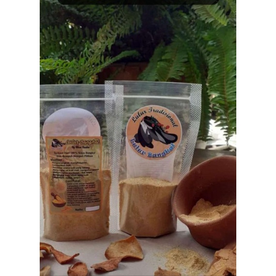 Lulur rempah kunyit bangkal (kering) 50gram