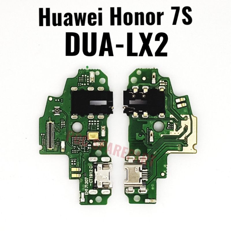 Original Papan Konektor PCB Connector Charger & MIC & Handsfree Hua wei Honor 7S - DUA-LX2 - Flexibe