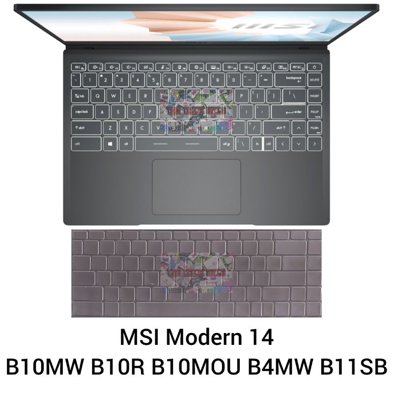 Keyboard Protector MSI Modern 14 B10R B10MW B4MW B10MOU B11SB