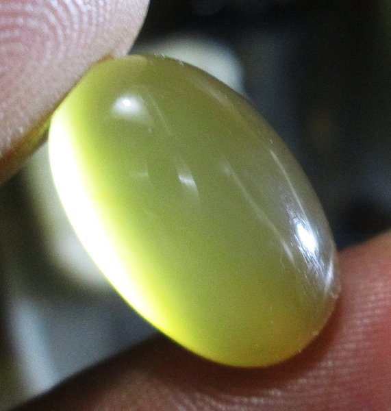 Natural Bacan Obi Kuning nukleus batu akik Size Kantoran 18.5mm