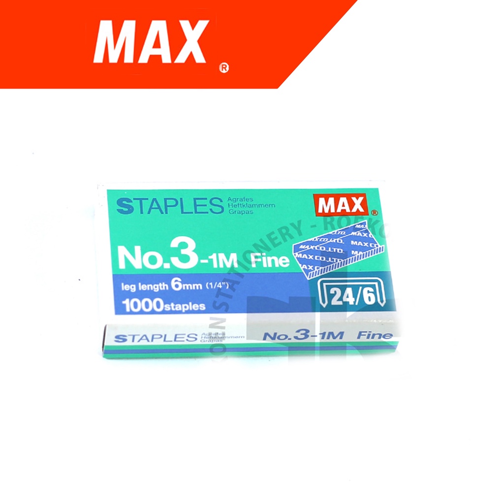 

Max Staples No 3-1M (24/6)