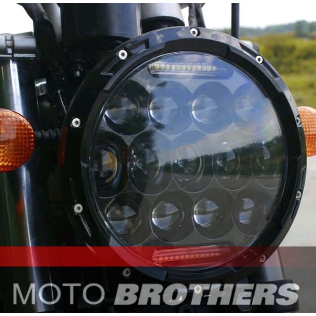 HEADLAMP / LAMPU DEPAN / LED/ DAYMAKER MOTOR UNIVERSAL /  KAWASAKI W175