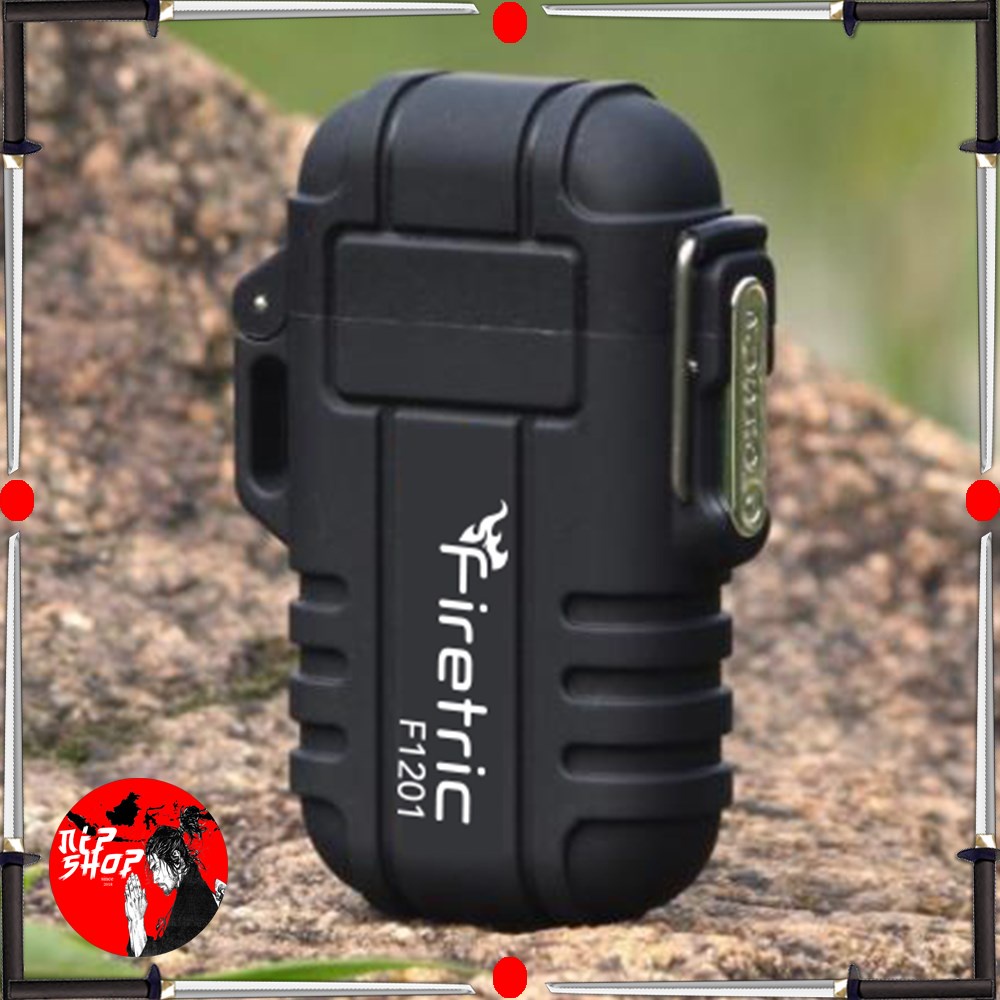 Firetric Explorer Korek Api Elektrik Pulse Plasma Cross Arc Lighter Waterproof