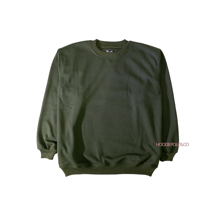 CREWNECK BASIC POLOS PRIA WANITA SIZE M L XL XXL-5