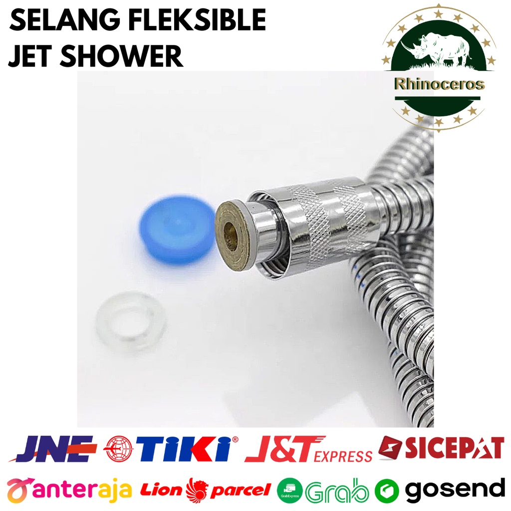 Selang Shower Fleksible 150cm Selang Hose Fleksibel Selang Jet Shower