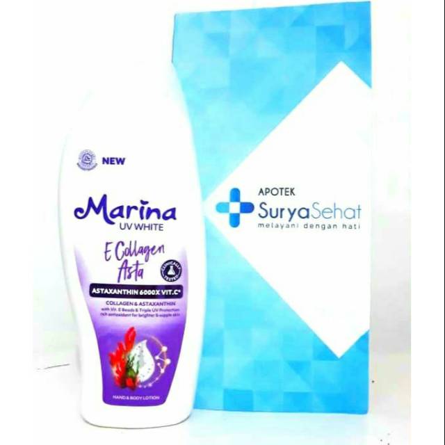 Marina UV White E Collagen Asta 185 ml