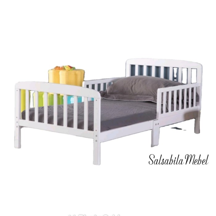 Ranjang Bayi/ dipan bayi kayu mahoni 200x120cm