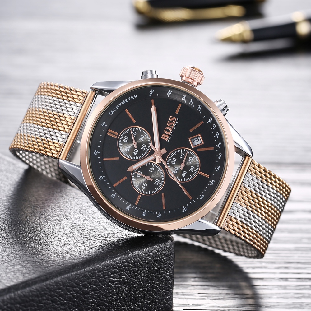 Jam Tangan Pria Olahraga Date  Chronograph Mewah Kasual Olahraga Jam Tangan G41