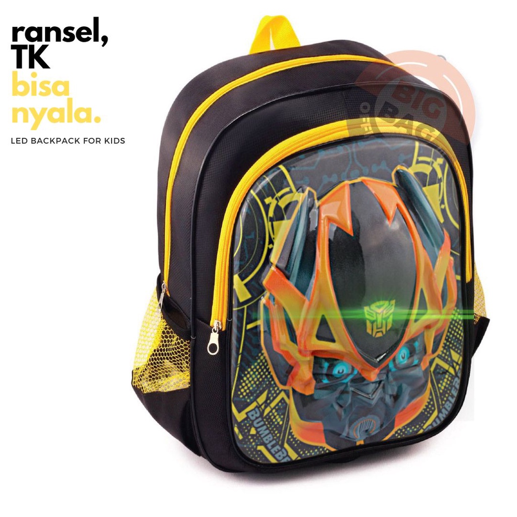RTM - RANSEL LED TK 4D - BUMBBLE BEE IMPORT BEST QUALITY RANSEL BRICK - RANSEL EMBOSS BRICK - RANSEL SEKOLAH