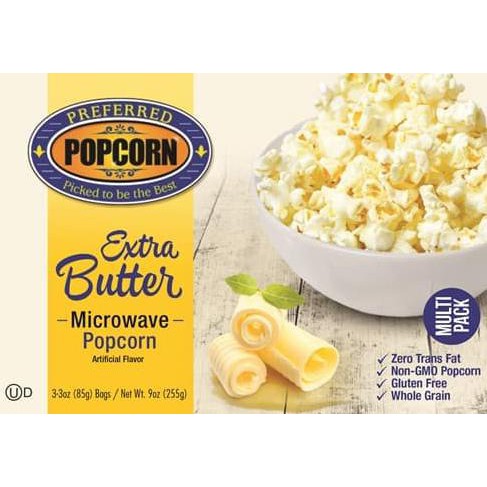 

Terlaris Preferred Popcorn Extra Butter Flavor/ America'S Best/ Snack Impor