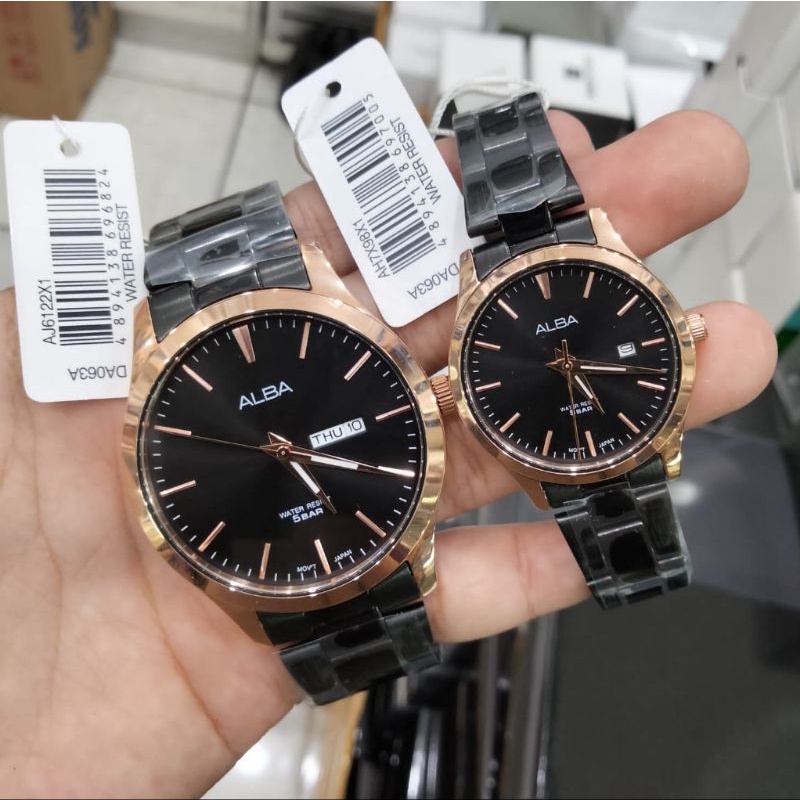 Jam Tangan Alba AJ6122X1/ AH7X98X1 Original Free Box