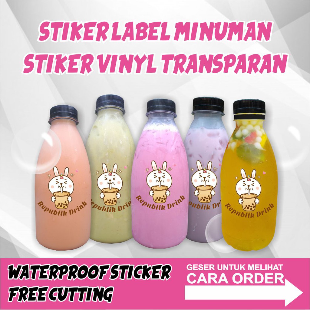 

STIKER MINUMAN / STIKER LABEL / STIKER OLSHOP / STIKER KEMASAN