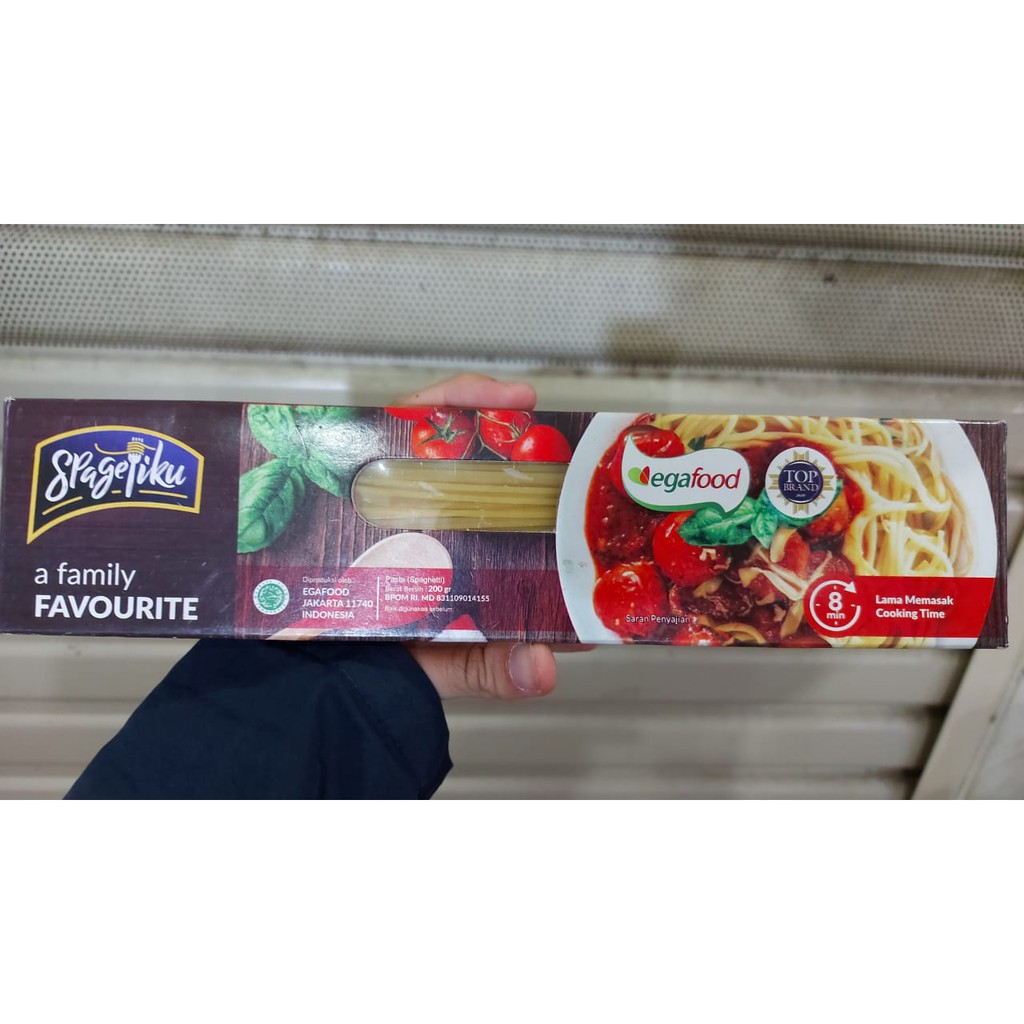 Spagetiku EGAFOOD Kemasan 200 gr