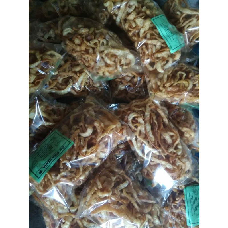 

kerupuk kulit sekali goreng